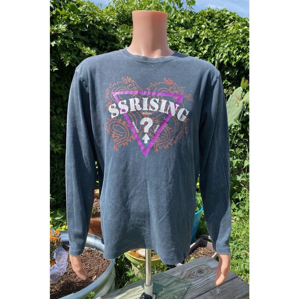 RETRO GUESS x 88RISING Head in the Clouds Size L Long Sleeve Shirt